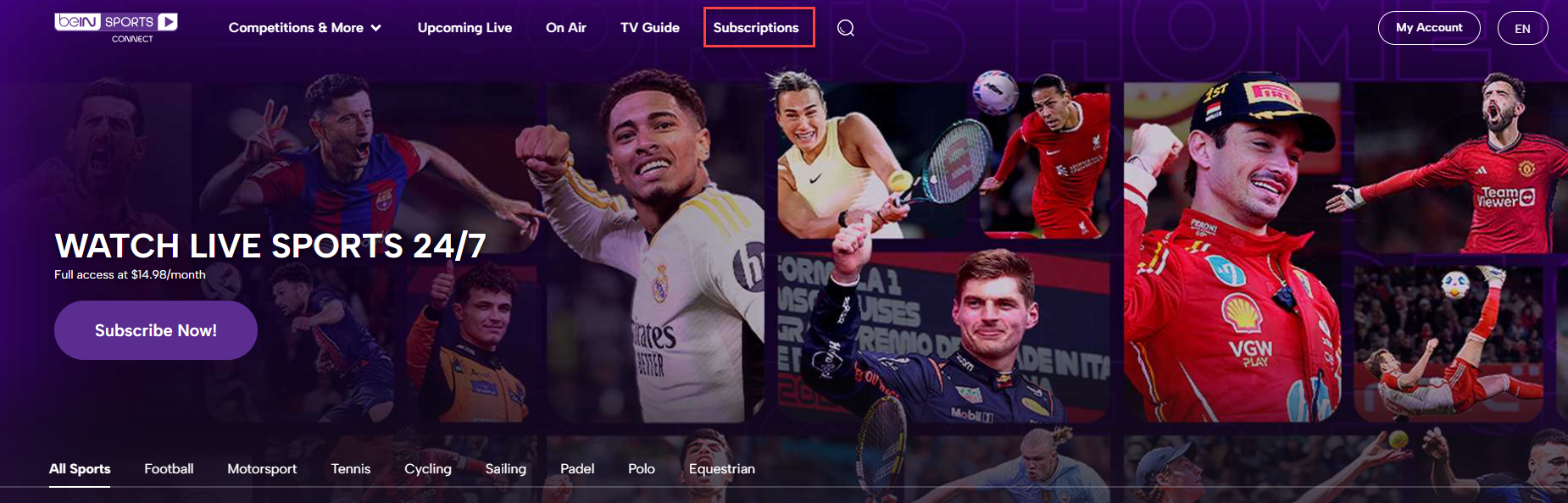 How to Use a Voucher code? – Help Center - beIN SPORTS CONNECT Philippines